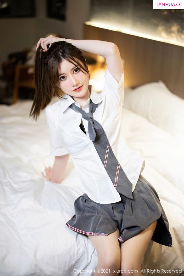 美桃酱  新人模特美桃酱 JK制服清纯甜美第6张图片